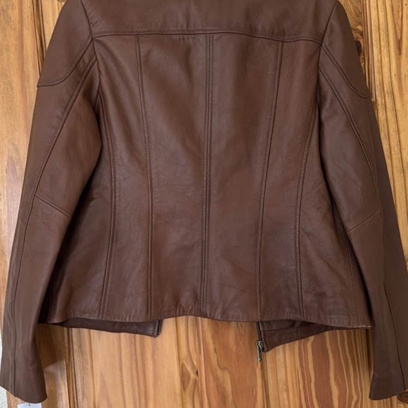 Wilsons Leather Rich Brown Jacket - Picture 3 of 4